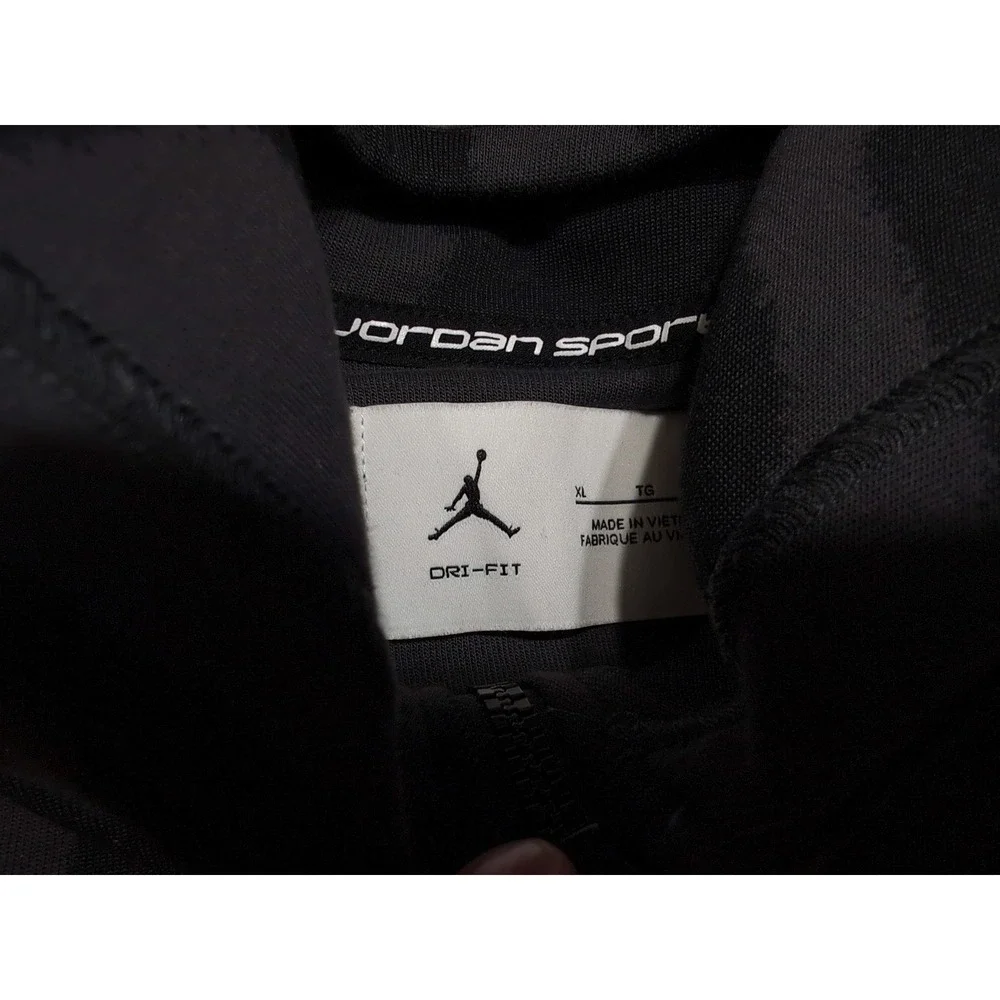 NIKE JORDAN x Javon Wanna Walton Hoodie Jacket FV8620 Gray Black Boxing XL